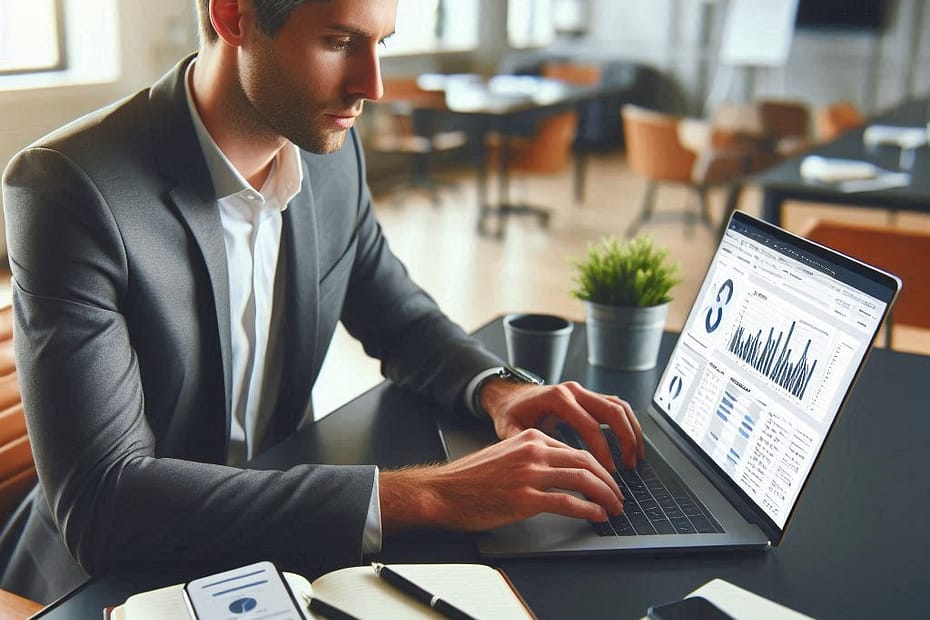 A person actively engaged in affiliate marketing